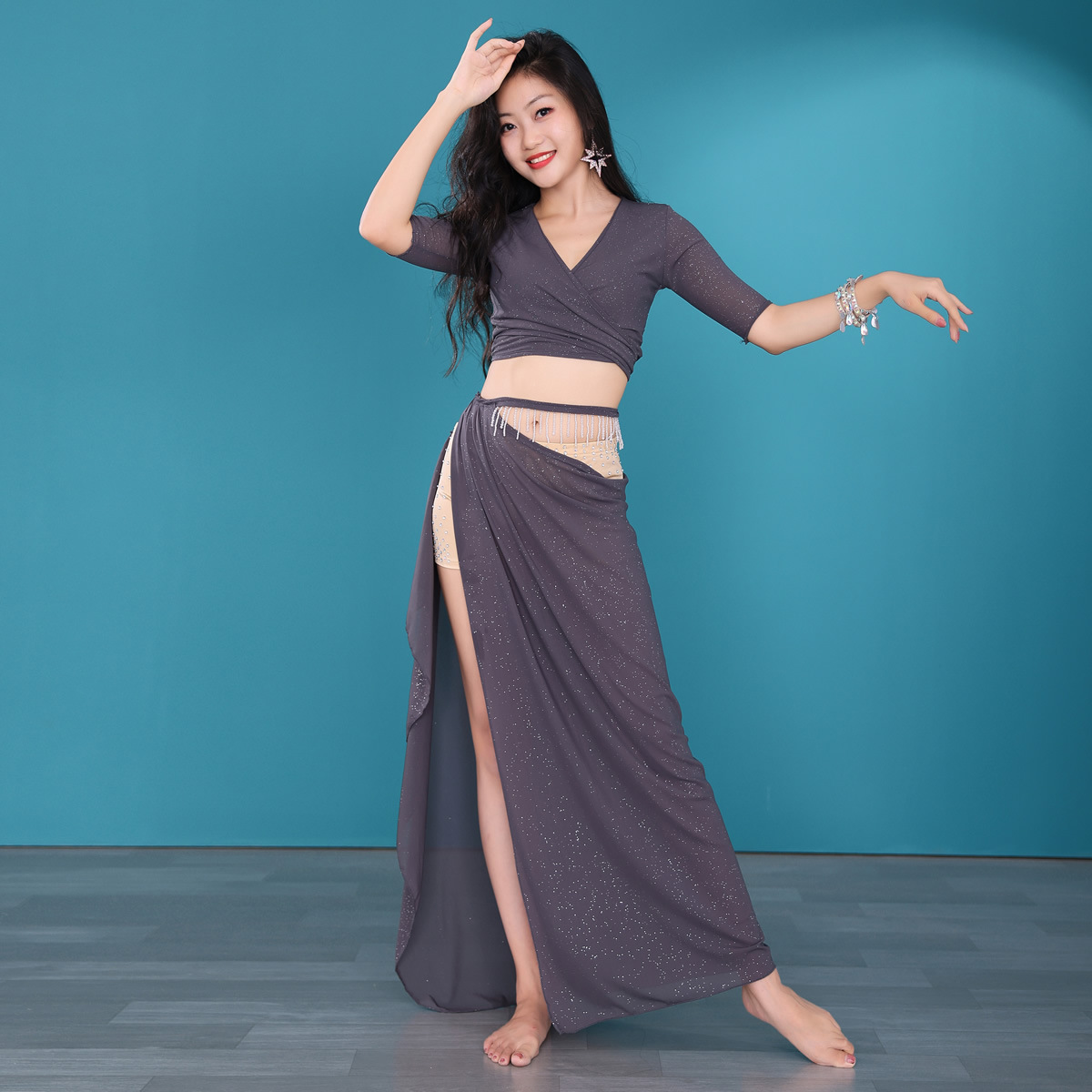 belly dance casual style oriental dance long skirt costumes S M L 2723112